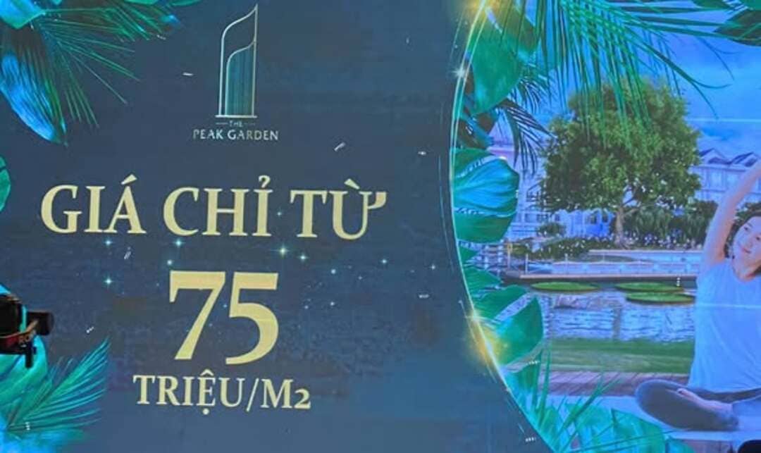 Phối cảnh dự án The Peak Garden đón đầu quy hoạch Metro khu Nam